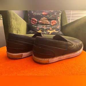 Blackstone Shoes Slip On Casual Loafers, Matte Black, Size: 46 EU / 12.5 US